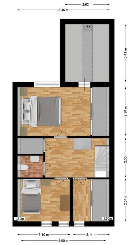 Vooreinde 39 Floorplan Blur 1