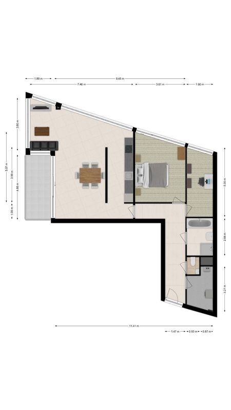 Oude Hilvarenbeekseweg 1 - 09 Floorplan Blur 0