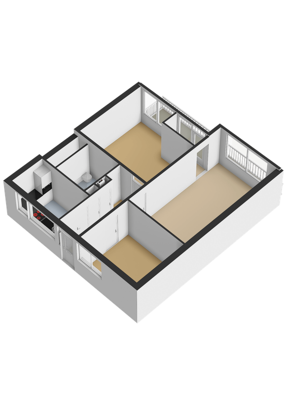 Antwerpenstraat 308 Floorplan Blur 1