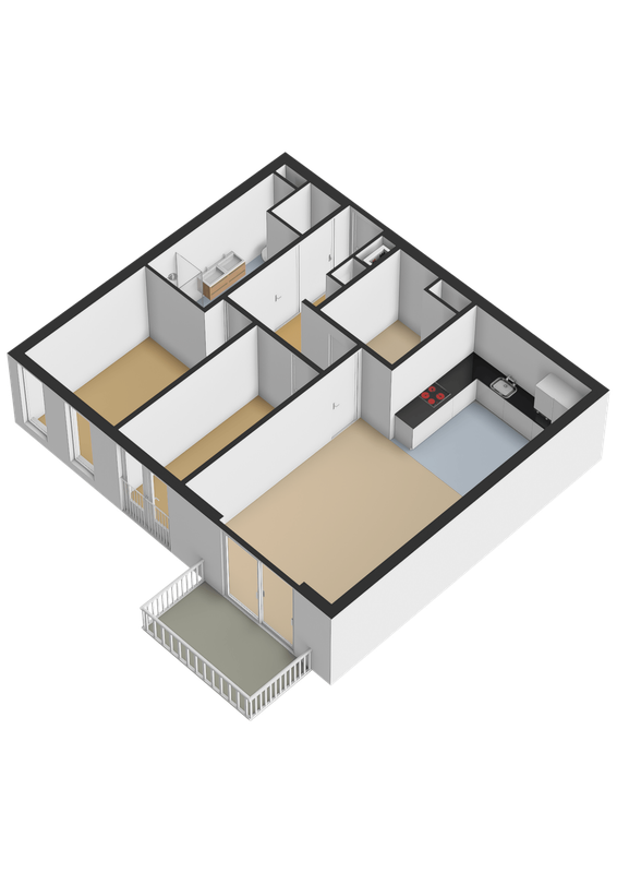 Maasdijk 315 Floorplan Blur 1
