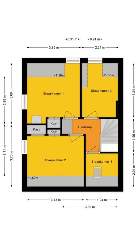 Hoofdstraat 38 Floorplan Blur 1