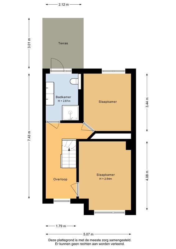 Vincent van Goghstraat 8 Floorplan Blur 3