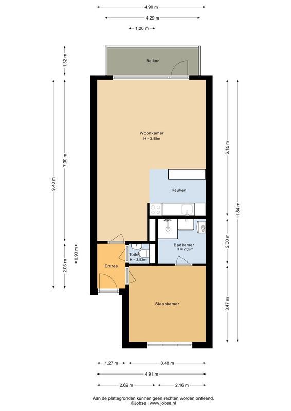 Middellaan 322 Floorplan Blur 0
