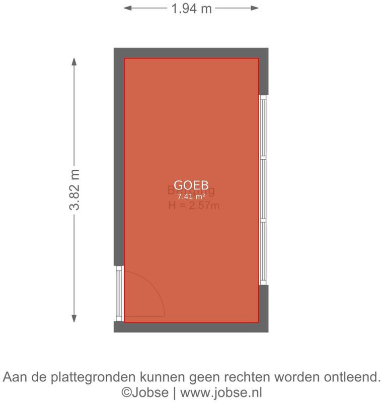 Middellaan 322 Floorplan Blur 5
