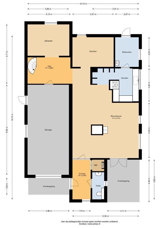 Oude Rijsbergsebaan 6 Floorplan Blur 1