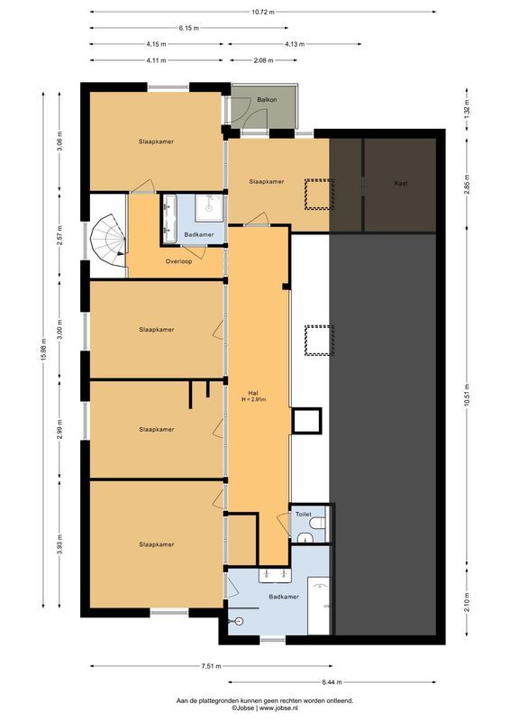 Oude Rijsbergsebaan 6 Floorplan Blur 4