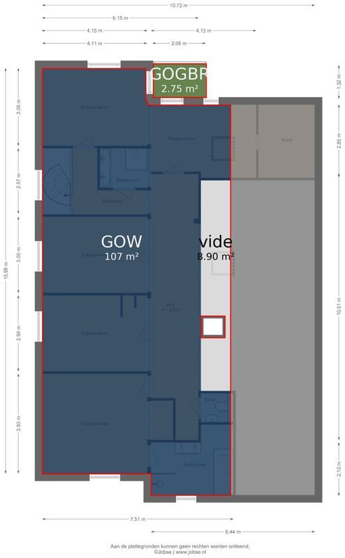 Oude Rijsbergsebaan 6 Floorplan Blur 6
