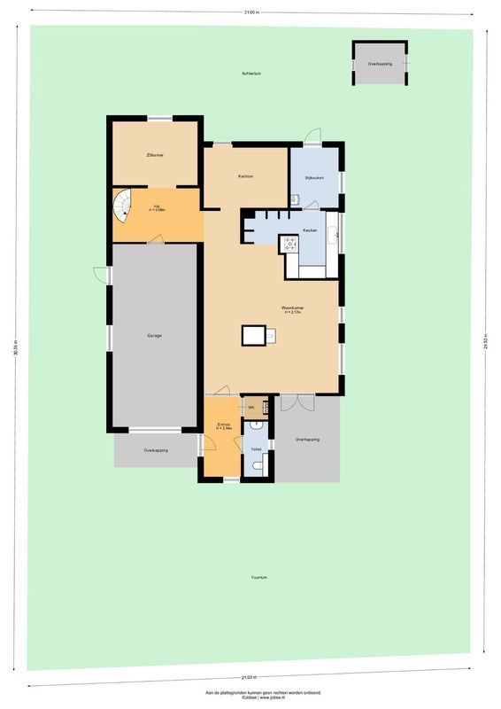 Oude Rijsbergsebaan 6 Floorplan Blur 9