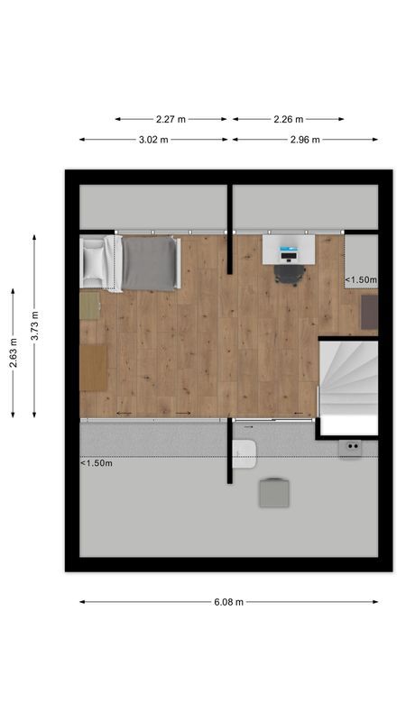 Rubinsteinstraat 176 Floorplan Blur 4