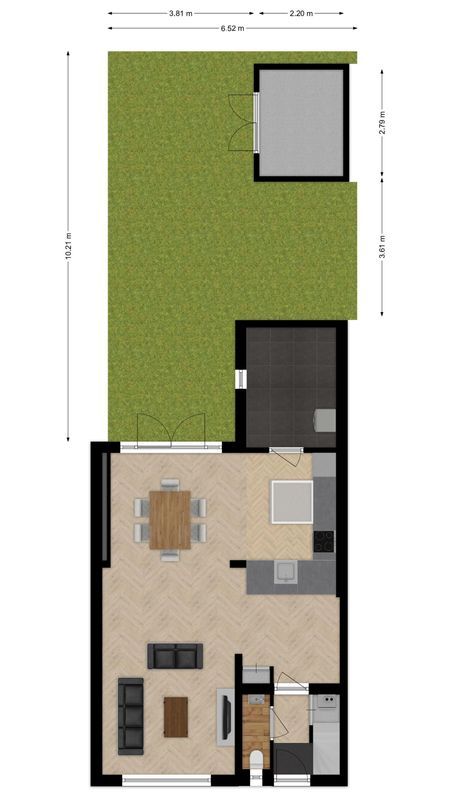 Weefmeesterstraat 16 Floorplan Blur 2