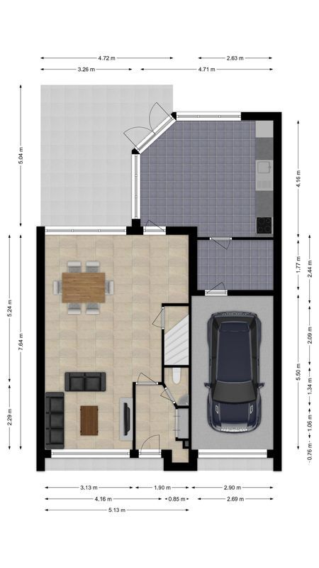 Grathemstraat 32 Floorplan Blur 1