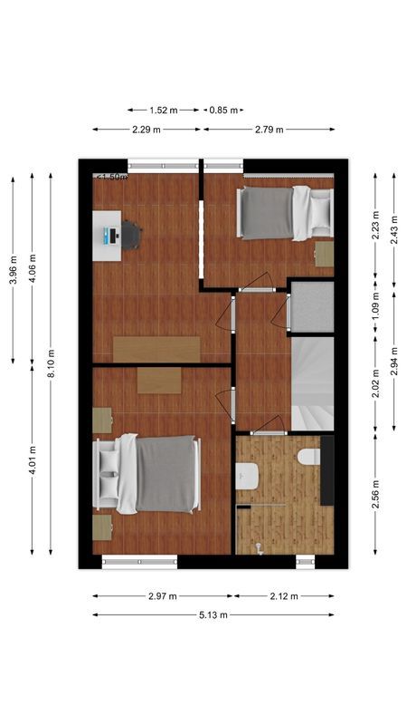 Grathemstraat 32 Floorplan Blur 2