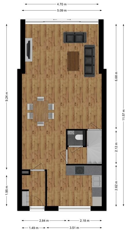 Moerkapellestraat 40 Floorplan Blur 0