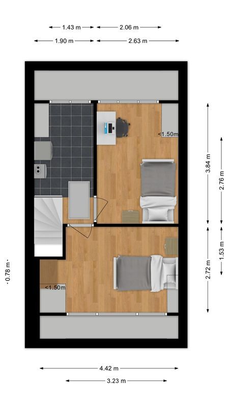 Sint Maartensloop 88 Floorplan Blur 4