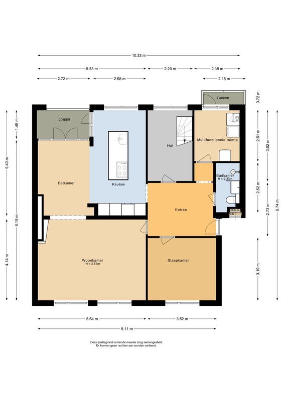 Dr. Struyckenstraat 104 - C Floorplan Blur 0