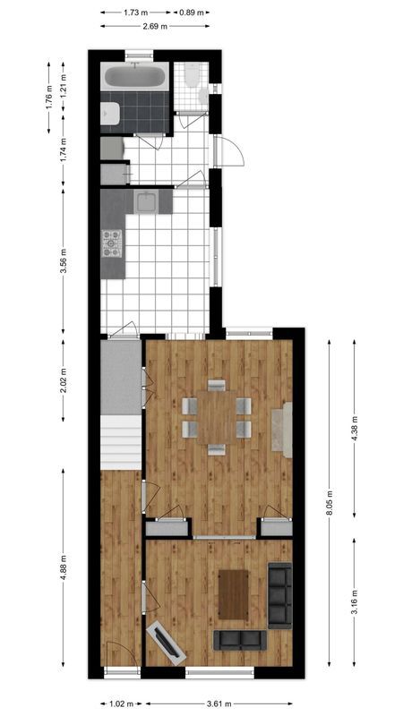 Molenbochtstraat 77 Floorplan Blur 0