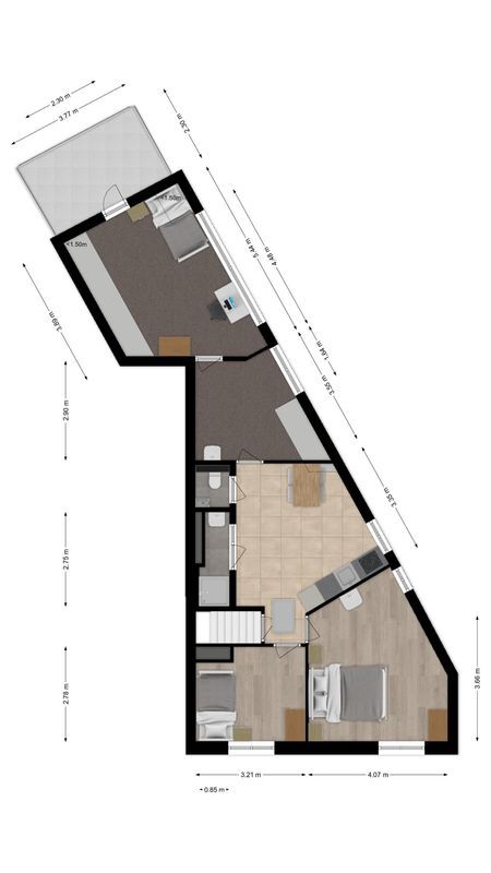 Bredaseweg 170 Floorplan Blur 2