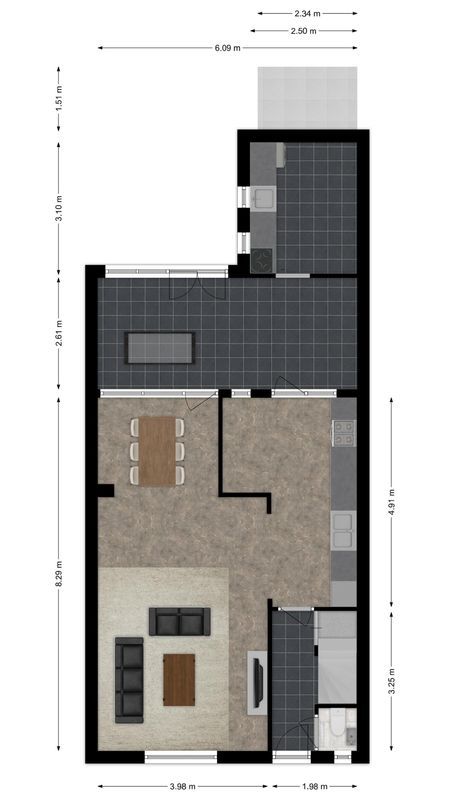 Kaapkoloniestraat 35 Floorplan Blur 0