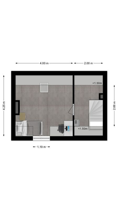 Kaapkoloniestraat 35 Floorplan Blur 3