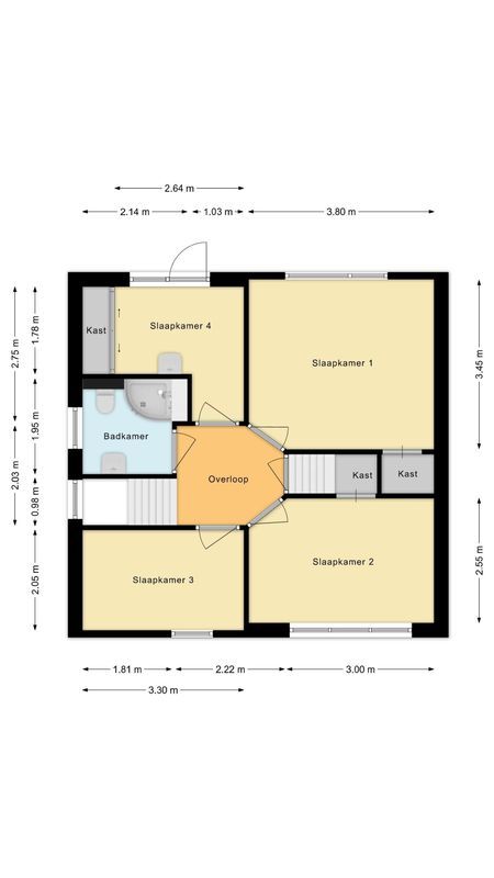 Kleine Spie 8 Floorplan Blur 2