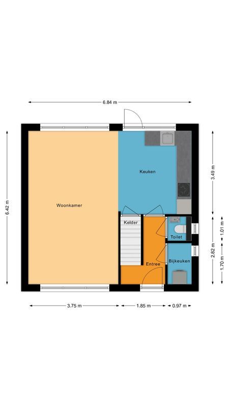 Eikenstraat 5 Floorplan Blur 0