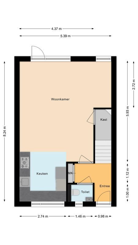 A.Weteringsstraat 18 Floorplan Blur 1