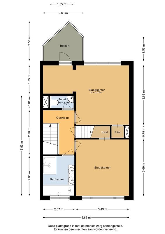 Terheijdenseweg 27 Floorplan Blur 3
