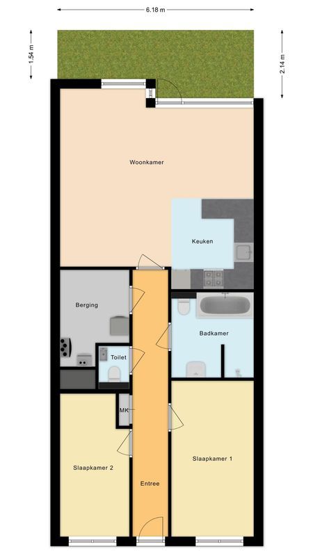 Mgr. Horsthuisstraat 9 Floorplan Blur 2