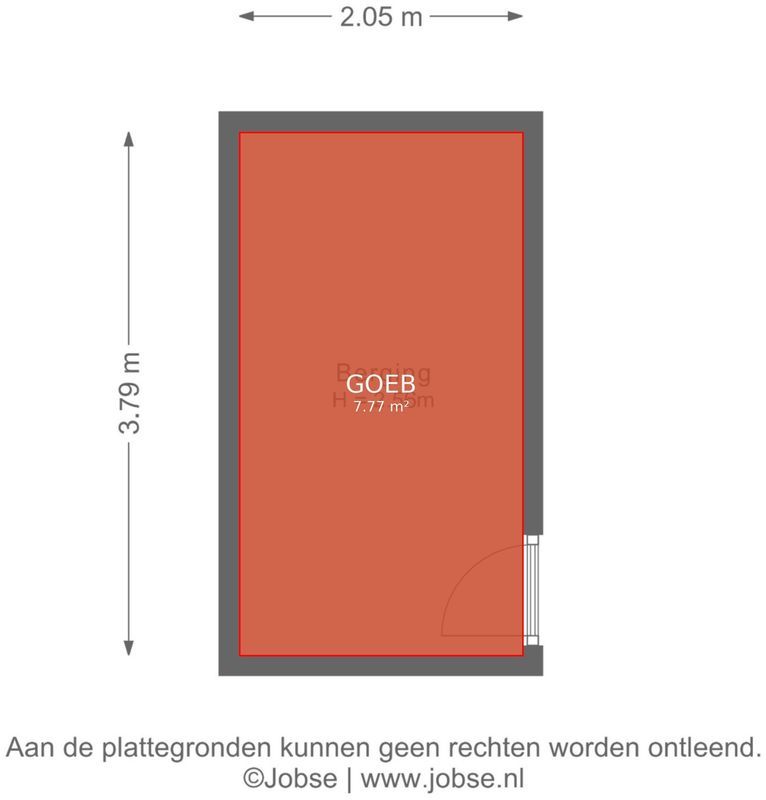 Nijverheidssingel 193 Floorplan Blur 5
