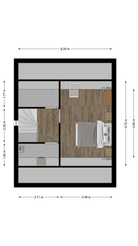 Korenmolen 41 Floorplan Blur 3