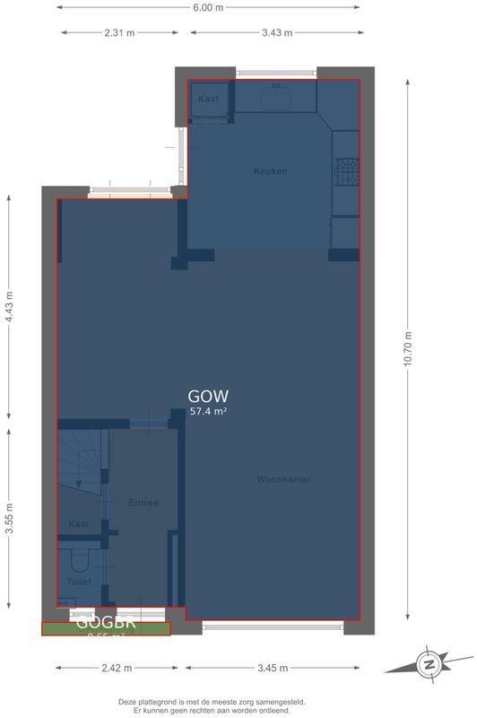 Postelse Hoeflaan 106 Floorplan Blur 2
