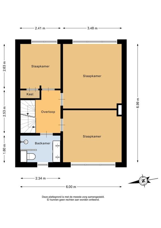 Postelse Hoeflaan 106 Floorplan Blur 3