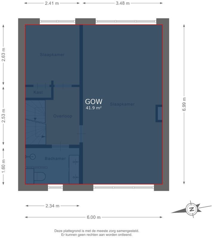 Postelse Hoeflaan 106 Floorplan Blur 7