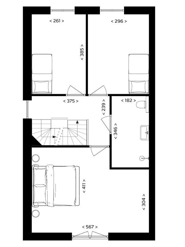 2 onder 1 kapwoning (Bouwnr. BNR 10) Photo Blur 5
