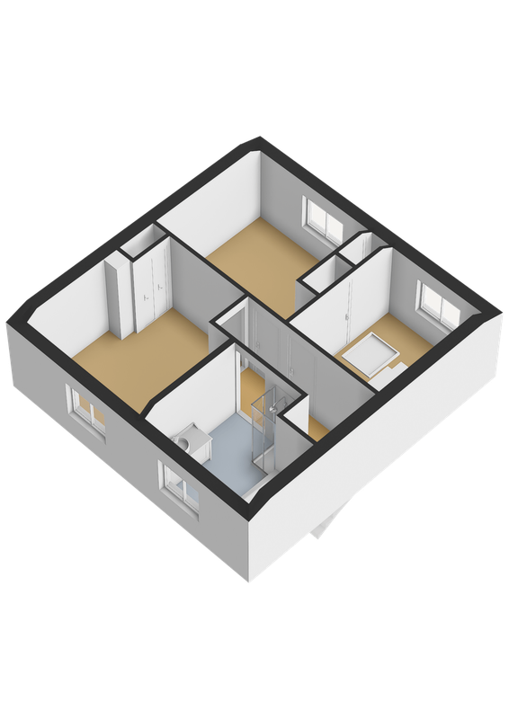 Hertogstraat 22 Floorplan Blur 4
