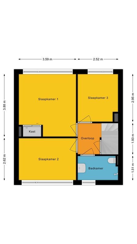 Kastanjestraat 14 Floorplan Blur 1