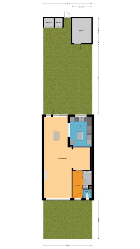 Kastanjestraat 14 Floorplan Blur 2