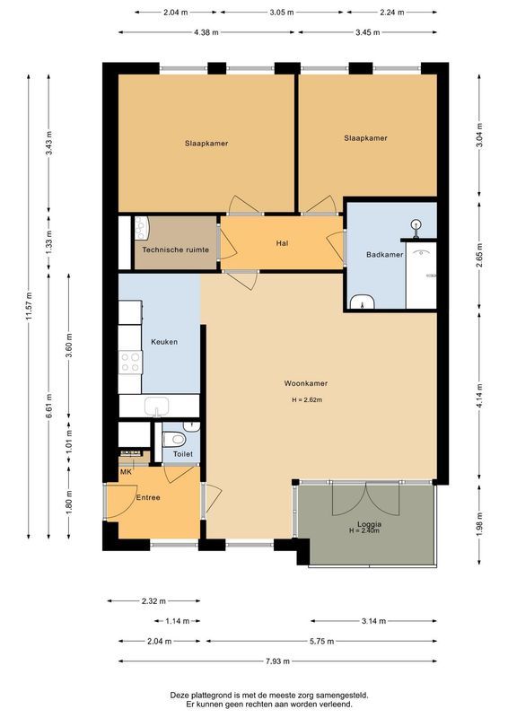 Menno van Coehoornstraat 77 Floorplan Blur 0