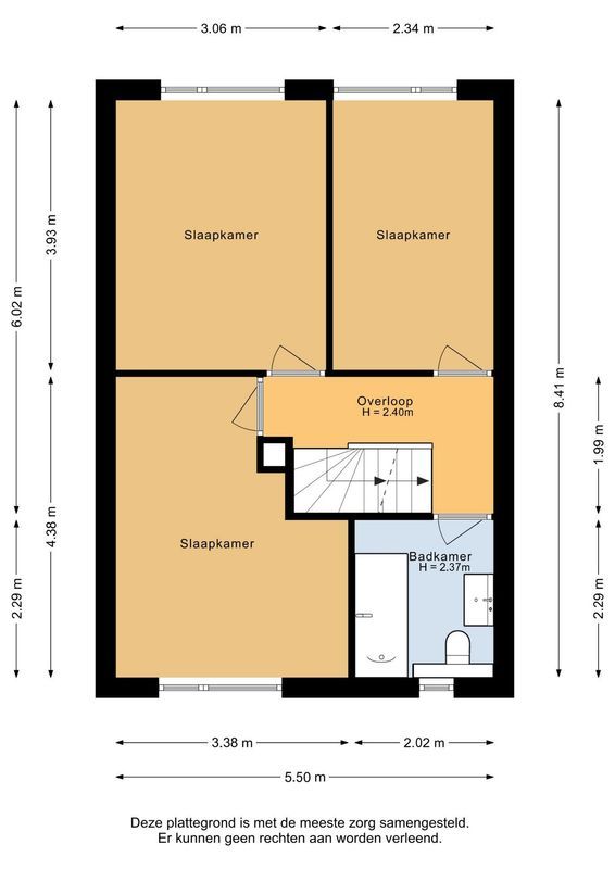Ambachtenlaan 131 Floorplan Blur 2