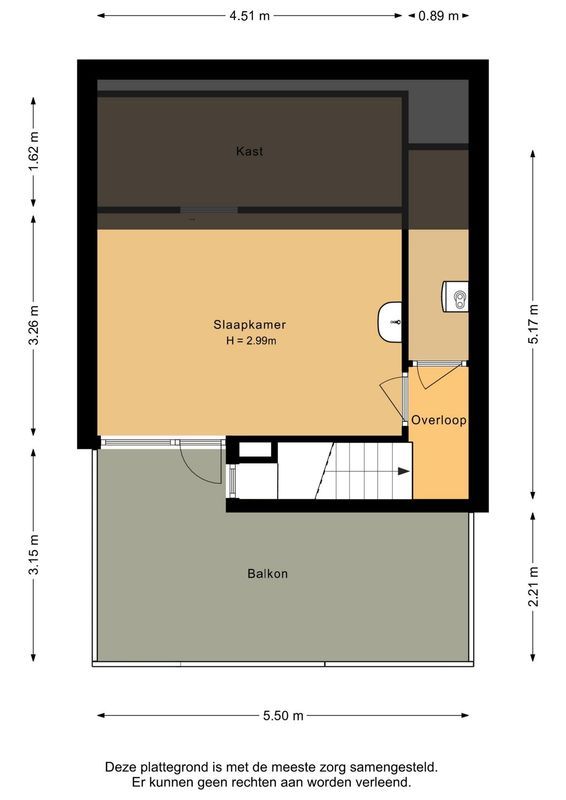 Ambachtenlaan 131 Floorplan Blur 4