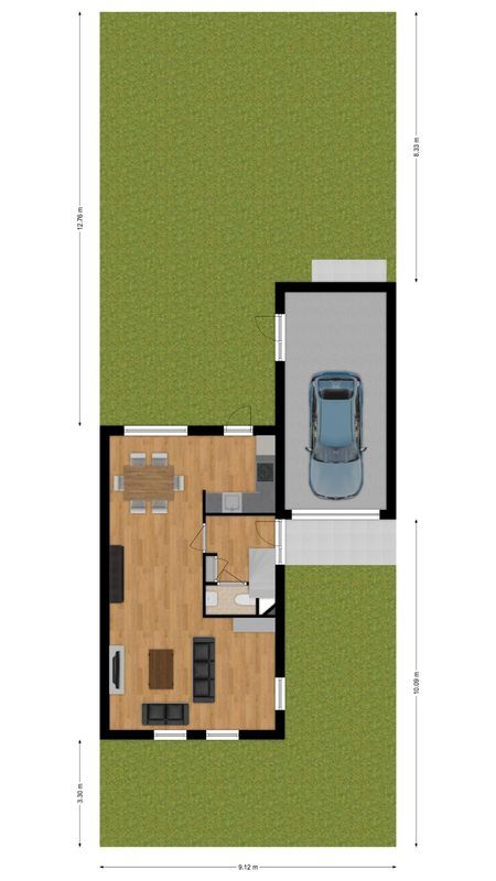 Marga Klompéstraat 64 Floorplan Blur 3