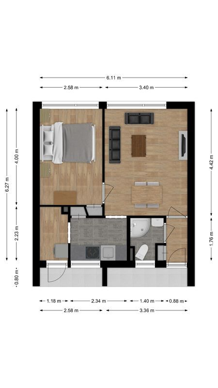 Trouwlaan 285 Floorplan Blur 0