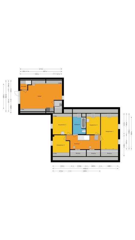 Kerkstraat 52 - A Floorplan Blur 1
