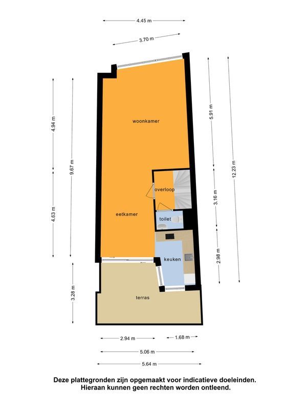 Anton van Duinkerkenstraat 23 Floorplan Blur 1