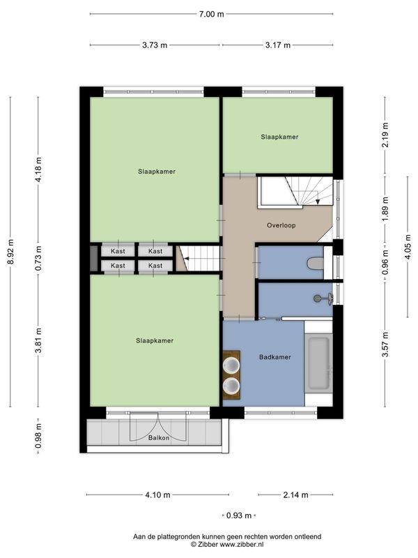 Regentesselaan 31 Floorplan Blur 1