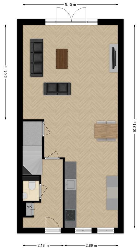 Frans Slaatsstraat 21 Floorplan Blur 0
