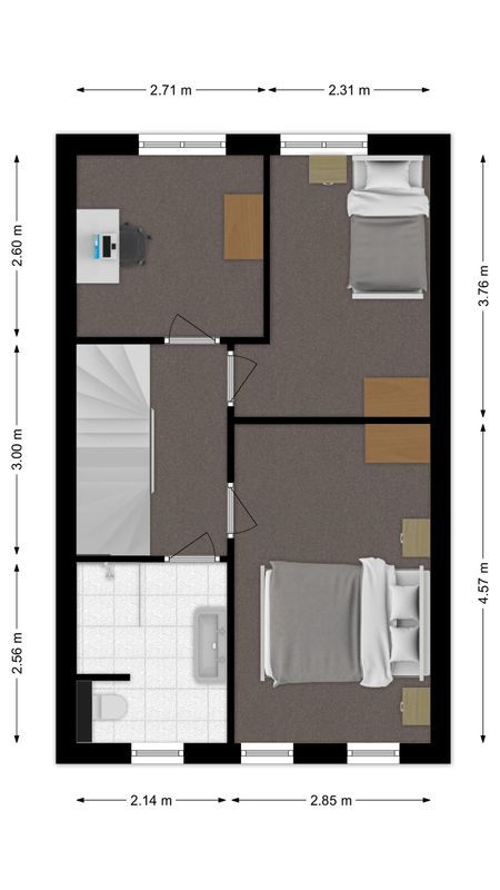 Frans Slaatsstraat 21 Floorplan Blur 1