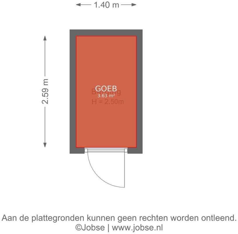 Harmoniestraat 6 - C Floorplan Blur 5