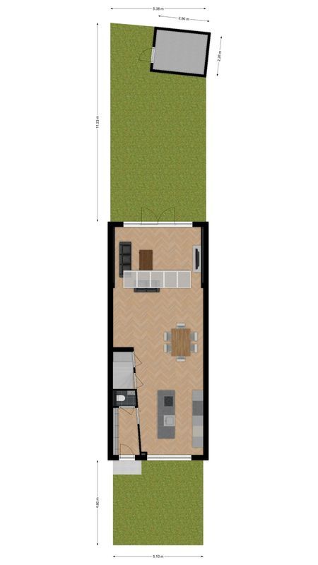 Muntendamstraat 48 Floorplan Blur 3