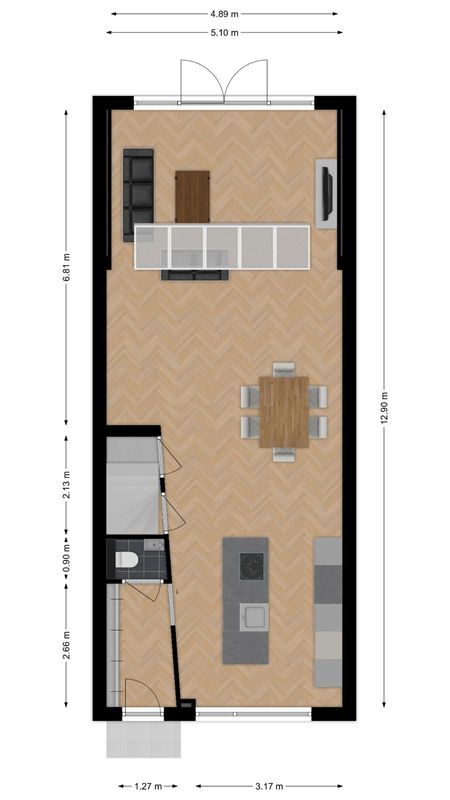 Muntendamstraat 48 Floorplan Blur 0